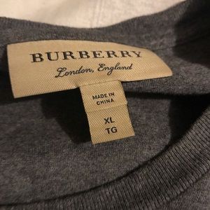 XL Burberry shirt